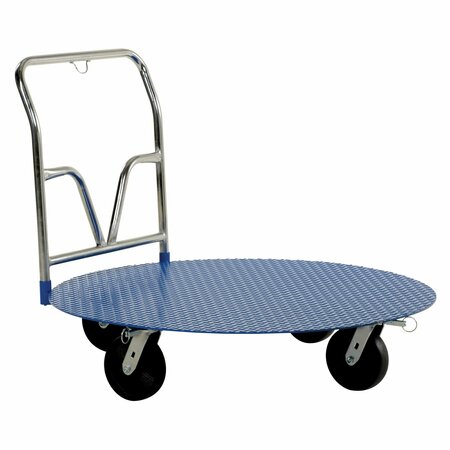 VESTIL Portable Pallet Cart/Carousel, 48" dia. CC-48